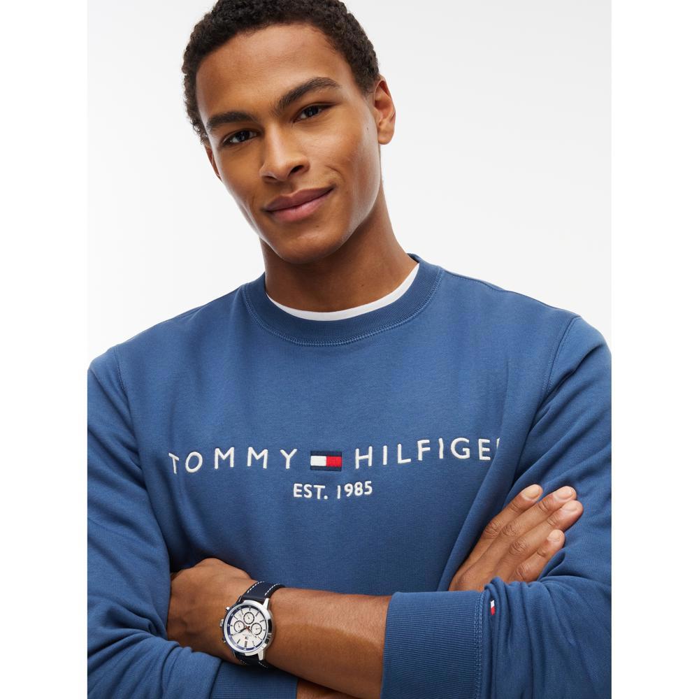 Tommy Hilfiger Mockneck Logo Sweatshirt